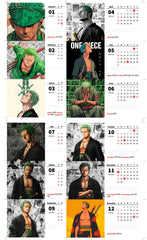 Wano Arc Zoro Premium Table Desk Calendar