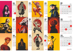 Whispering Katana Premium Table Desk Calendar