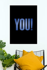 You Poster | Gym and Motivational Quotes Posters