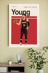 Young Poster | Basketball Posters | Sports Posters