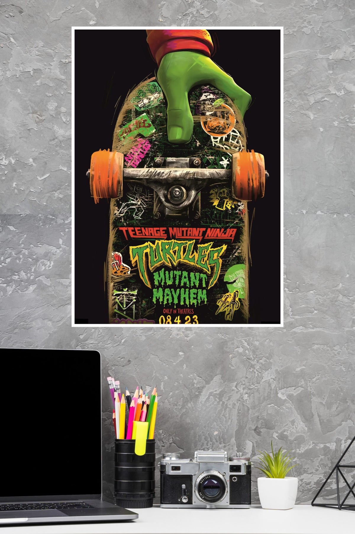 Eenage Mutant Ninja Turtles Mutant Mayhem Poster | Animated Movie Posters