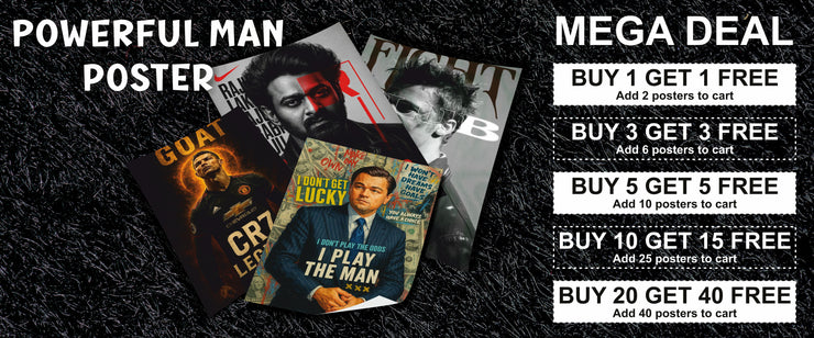 Powerful Man Posters | Leadership Wall Art – The Poster Valley