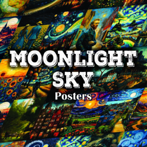 Moon Light Sky Posters