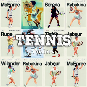 Tennis Posters